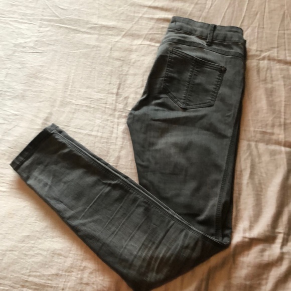 Grey Free People Jeans - Picture 1 of 3